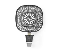 Nedis Sartén grill para freidora de aire, Gris