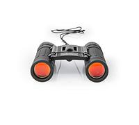 Nedis SCBI1000BK Binocular | Ampliación: 8 | Diámetro del Objetivo: 21 mm | Alivio de Ojos: 10,5 | Campo de visión: 128 m |