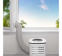 NEDIS Sello de la Ventana de CA Junta de Sellado de Salida de AC | 400 cm | para Ventanas con Giro/inclinación Blanco 4000 mm