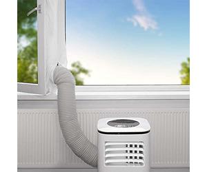 NEDIS Sello de la Ventana de CA Junta de Sellado de Salida de AC | 400 cm | para Ventanas con Giro/inclinación Blanco 4000 mm