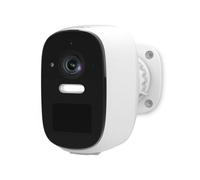 Nedis SmartLife 4MP Quad HD 1440p Cámara de vigilancia al aire libre, Blanco