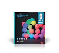 Nedis Guirnalda de luces decorativa WIFILP02C48 Negro, 48 lámparas LED, 5,65 W, G