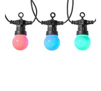 Serie 20 LEDs RGB Navideños 220V con Efectos Wi-Fi SmartLife (10 mts) - NEDIS