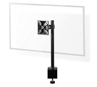 NEDIS Soporte de Monitor ergonómico para Escritorio - Brazo para un Solo Monitor - Uso doméstico - Uso en Oficina - hasta 24" - hasta 10 kg - Negro ERGOSMM100BK
