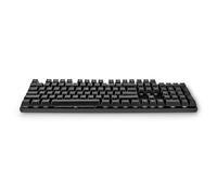 NEDIS Teclado para Juegos con Cable | USB Type-A | Teclas mecánicas | LED | QWERTY | disposición Estadounidense | alimentación a través de USB | Longitud del Cable de alimentación: 1.50 m | Gaming