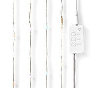 Cortina LED Decoración Navideña SmartLife Wi-Fi Android / iOS IP20 400Lm (5 mts) - NEDIS