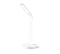 Nedis TLGQ3MD1WT Lámpara de Mesa Led con Control Táctil, Blanco, 1.0 A x 5 W