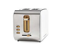 Tostadora - NEDIS KABT510EWT, 900 W, 2 ranuras, 2 rebanadas, Blanco