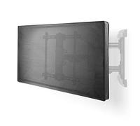 Nedis Tvoc4042Bk Cubierta para Pantalla de Tv para Uso En Exteriores, 40-42 Pulgada, Soporte de Control Remoto, Negro