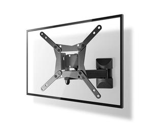 Nedis TVWM31BK Soporte TV Pared 10 a 32" VESA 75x75 a 200x200 Máx 30Kg Negro