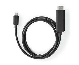 Nedis USB-C Adapter | USB-C M | HDMI Connector | 4K@60Hz | 2m Black