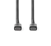 Nedis USB-Cable | USB 3.2 Gen 2x2 | USB-C Male | USB-C Male | 100 W Black
