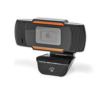 NEDIS WCAM100BK Webcam | Full HD@30fps | Fixfocus | Micrófono Incorporado | Negro