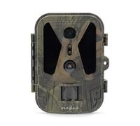 Nedis WCAM280GN - Cámara de caza 4K 10fps - 50 MP - Sensor CMOS 8 MP - IP65 - Visión nocturna IR - Ángulo de visión 100° - Detección 120° hasta 20 m - Negro
