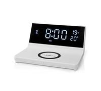 Nedis WCACQ20WT despertador Reloj despertador digital Blanco