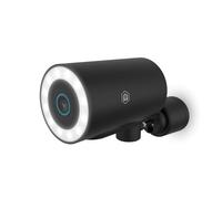 Nedis WIFICO41CBK | Cámara Exterior Wi-Fi 6 | 4K Ultra HD 8MP | Visión Nocturna en Color | Detección de Personas | Giro motorizado | Audio bidireccional | IP65 Resistente | Negra