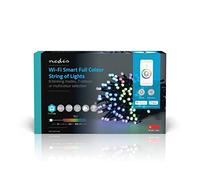 Nedis SmartLife LED decorativo | Wi-Fi | 20m | Control por voz | RGB | 168 LEDs | 20m | Android™ / IOS
