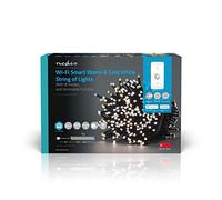 Nedis SmartLife LED decorativo | Wi-Fi | 20m | Blanco Blanco cálido a frío | 400 LEDs | 20 m | Android™ / IOS