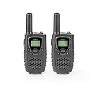 Nedis WLTK0800BK Walkie Talkie, Negro, 8 km