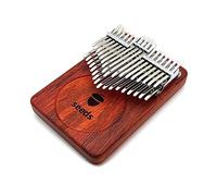 NEDLON Piano De Pulgar Kalimba De 34 Teclas, Piano De Dedo Mbira Portátil De Madera, Regalo De Cumpleaños Del Festival De Instrumentos Musicales Con Bolsa De Transporte