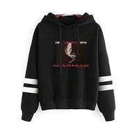 NEDLON Sudadera con capucha Xxxtentacion, camisetas con capucha, sudaderas con estampado de entrenamiento, ropa de moda cómoda para mujer y hombre, ropa de manga larga(Black-B,S)