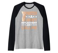 Need A Joint Replacement Just Call Me Bad Knee Surgery Camiseta Manga Raglan