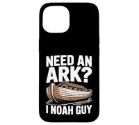 Need An Ark I Noah Guy Divertido Juego de Palabras Cristiano Carcasa para iPhone 15