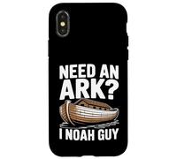 Need An Ark I Noah Guy Divertido Juego de Palabras Cristiano Carcasa para iPhone X/XS