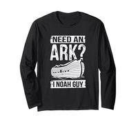 Need An Ark I Noah Guy Funny Christian Educación Religiosa Manga Larga