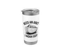 Need An Ark I Noah Guy Vaso térmico de acero inoxidable de doble pared
