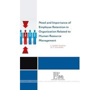 Need and Importance of Employee Retention in Organization Related to Human Resource Management