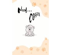 Need... Coffee -Orange: A Caffeine Crisis Journal (6" x 9", 150 Lined Pages, Paperback Cover)