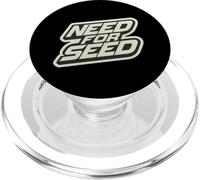Need For Seed Funny Gardener Gardening Quote Joke Saying PopSockets PopGrip para MagSafe