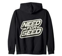 Need For Seed Funny Gardener Gardening Quote Joke Saying Sudadera con Capucha