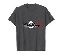 Need For Speed Cars Racing Velocímetro Gráfico Camiseta, Hombre, Jaspeado Oscuro, 3XL
