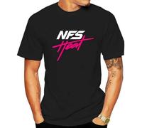 Need For Speed Heat Logo NFS Heat Street Racing Video Game T-Shirt Unisex Black S