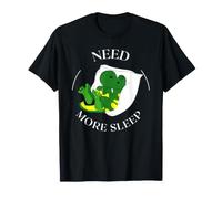 Need More Sleep Funny Tired Dragon Pijama Humor Camiseta