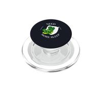 Need More Sleep Funny Tired Dragon Pijama Humor PopSockets PopGrip para MagSafe