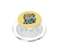 Need Prayer Just Ask I'm Here For You Christian Family Gifts PopSockets PopGrip para MagSafe