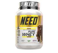 NEED - Proteina Whey en Polvo - Suplemento Proteico para Ganar Masa Muscular - Alta Pureza con Enzimas Digestivas - Suplemento Deportivo Sin Azúcar y Sin Grumos - 1Kg - Brownie & Melted Chocolate