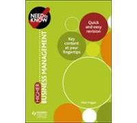 Need To Know: Higher Business Management (ebook)