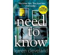 Need To Know: 'You won't be able to put it down!' Shari Lapena, author of THE COUPLE NEXT DOOR