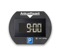 Needit Disco de estacionamiento electrónico Park Lite I Disco de estacionamiento automático eléctrico con autorización de la Agencia Federal de Viajes I Reloj de Parque Digital con 2 Pantallas y