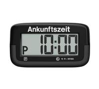 Needit Disco de estacionamiento electrónico Park Micro I el Disco de estacionamiento automático más Fino del Mundo con aprobación KBA I Reloj de Parque Digital Compacto con Pantalla fácil de Leer I