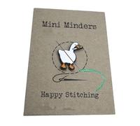 Needle Minder - Soporte magnético para bordado, accesorio de cruz | Potente imán con diseño artístico, mantiene los pines y agujas en su lugar, perfecto para costura, acolchado y manualidades