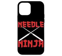 Needle Ninja Funny Sewing Craft Design Carcasa para iPhone 12 Mini