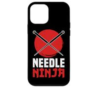 Needle Ninja Funny Sewing Craft Design Carcasa para iPhone 12 Mini