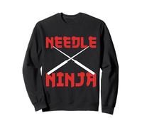 Needle Ninja Funny Sewing Craft Design Sudadera