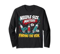 Needle Size Matters Funny Nursing Manga Larga
