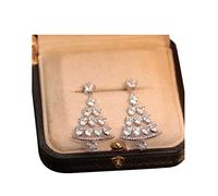 Needle Wild Temperament 2021 - Pendientes de plata 925 de alta gama y finos, aretes femeninos, aretes de aro con inicial, talla única, chapado, Sin piedra preciosa